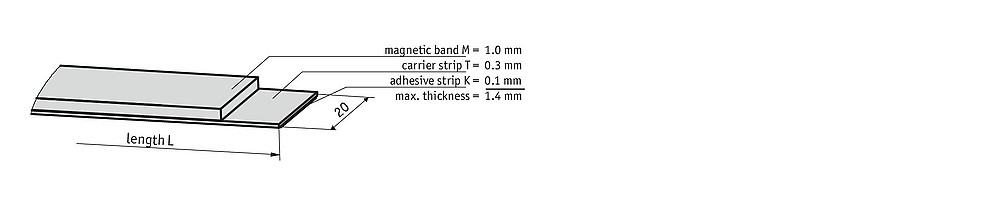 Magnetic band MBAC501