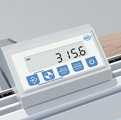 Measurement and display systems for wood working