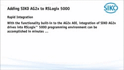 Integration in RSLogix™ 5000