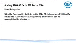 Integration in TIA Portal