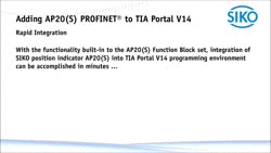 Integration in TIA Portal 
