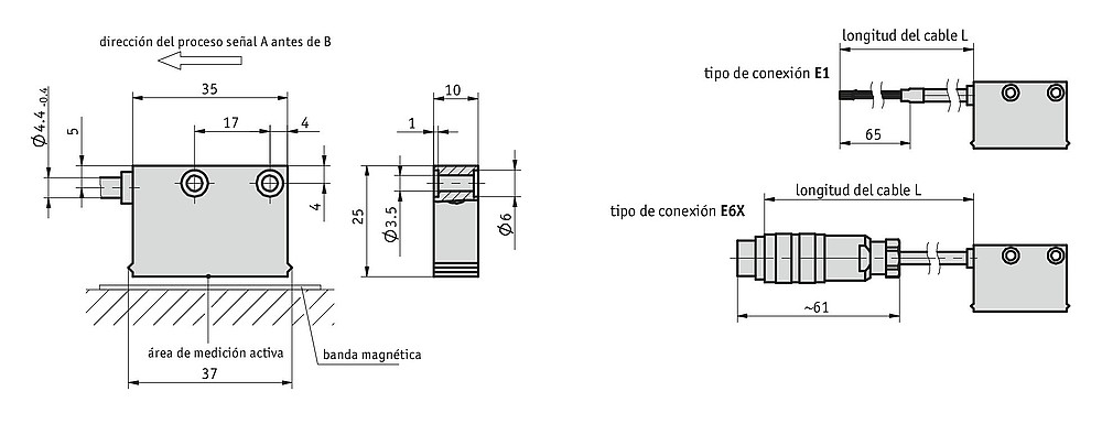 Sensor magnético MSK4000