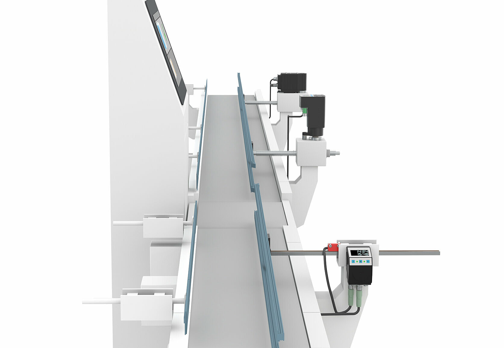 SIKO positioning systems for side guides and conveyor belts SIKO positioning systems for side guides and conveyor belts