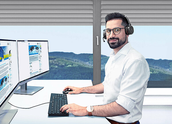 SIKO Mitarbeiter im Kundensupport