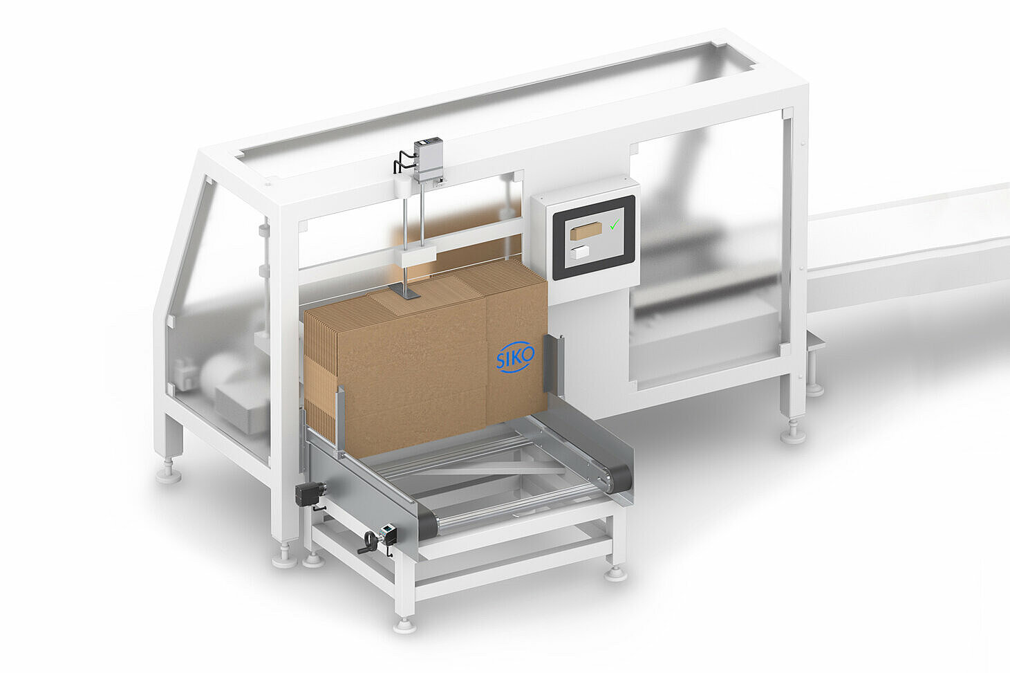 Systèmes de positionnement SIKO pour redresseurs de cartons