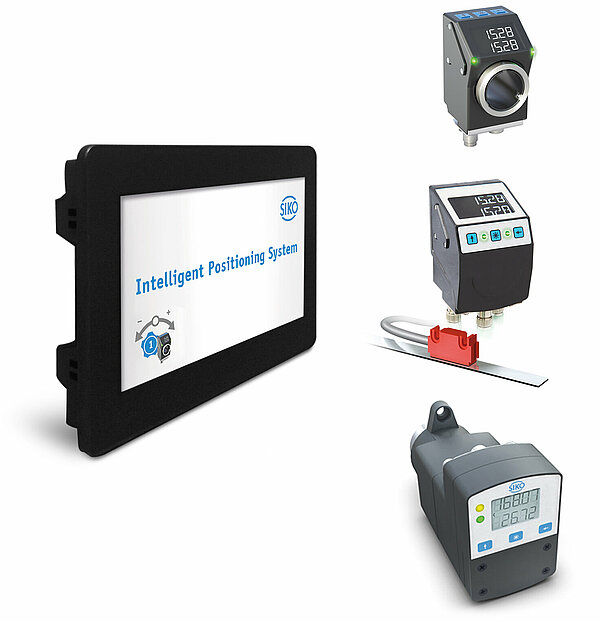 SIKO Retrofit HMI mit Positioniergeräte