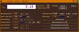 SIKO Global, Programming software ProTool DE